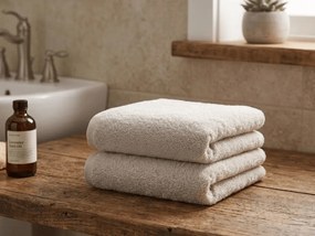 Prosop NORIELLE 50x90 cm bej, 100% bumbac