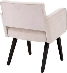 Scaun design LUX Locarno, Sisley beige