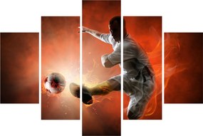 Tablou - Fotbalistul (150x105 cm)