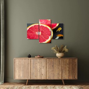 Tablou cu grapefruit tăiat (90x60 cm)