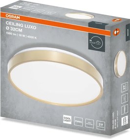 Osram - Plafonieră LED CEILING LUXO LED/18W/230V Ø 32 cm, auriu
