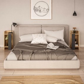 Măsuță de noptieră Elos Oak, 2 buc
