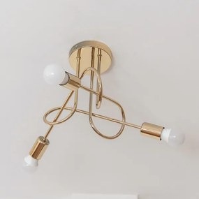 Lustră aplicată OXFORD 3xE27/15W/230V aurie