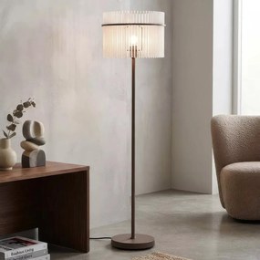 Lampa de podea metal sand, tije din sticla Swizzle