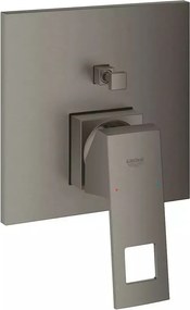 Baterie cada - dus incastrata Eurocube 2 iesiri antracit periat Hard Graphite fara corp ingropat