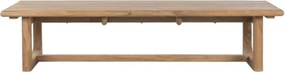 Măsuță de cafea din lemn masiv de teak, 180×70×40 cm, „Kayu"