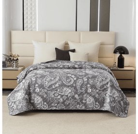 Cuvertura de pat cu model FILTO, gri Dimensiune: 220 x 240 cm