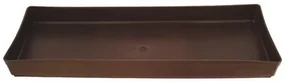 Miska pod truhlík hnědá, 47,5 cm, 47,5 cm