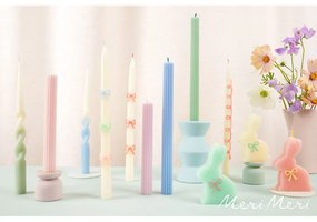 Lumânări 3 buc. timp de ardere 2 h cu model de Paști Bunny – Meri Meri