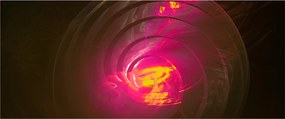 Tablou - abstacție cu spirala (120x50 cm)
