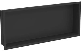 Mexen X-Wall-R raft de încastrare cu flanșă 75 x 30 cm, Neagră - 1970753010