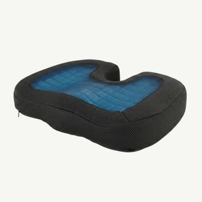 Perna ortopedica sezut memory foam cu gel racoritor ORTO COCCIS Gel