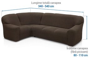 Huse super elastice HARMONIA tutunului colțar (l. 340 - 540 cm)