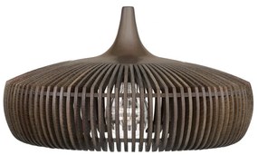 Abajur realizat manual din lemn Clava Dine Wood - dark oak ash 2344 VTC