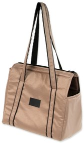 Geantă de transport aurie pentru câini Dog Fantasy Platinum – Plaček Pet Products