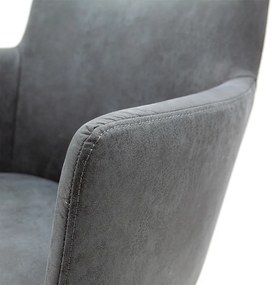Scaun din piele Kelvin coniac