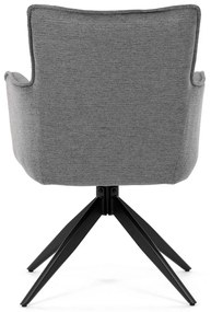 Set de scaune de sufragerie cu mecanism deîntoarcere DCH-P3170 GREY2, 2 buc.