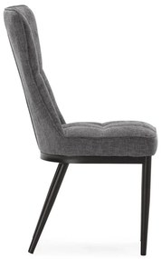 Scaune de dining gri 2 buc. Damon – Marckeric