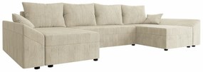 Colțar Memphis 105Cutie de pat, 316x138x82cm, 119 kg, Picioare: Plastic
