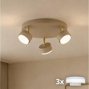 Brilagi - Spot LED MONO 3xGX53/30W/230V bej/auriu