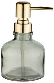 Dozator de săpun lichid verde mentă din sticlă 200 ml Atessa – Wenko