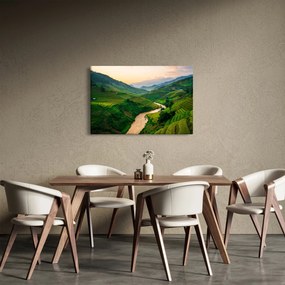 Tablou - Terase de orez II. (90x60 cm)