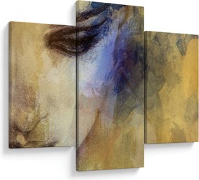 Tablou - Portretul femeii, desen (90x60 cm)