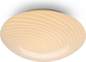 Halo Design 748679 - Plafonieră CANDY 1xE27/40W/230V, Ø 30 cm, crem/alamă