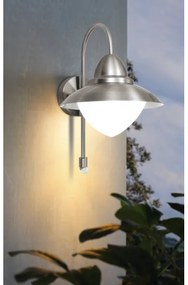 EGLO 87105 - Corp de iluminat perete exterior cu senzor SIDNEY 1xE27/60W