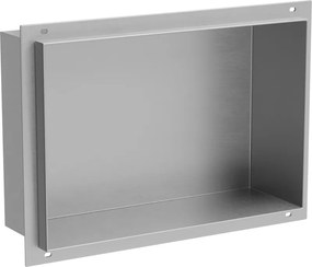 Mexen X-Wall-NR raft încastrat fără flanșă 30 x 20 cm, inox - 1911302010