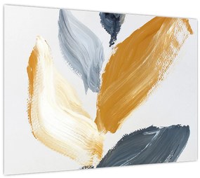 Tablou pe sticlă - Pictură minimalistă (70x50 cm)