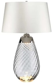 Lampă LED de masă Elstead LENA-TL-L-SMOKE-OWSS LENA 1xE27/40W/230V 74 cm alb
