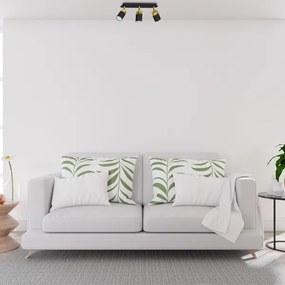 Corp de iluminat spot JOKER 3xGU10/25W/230V negru/auriu