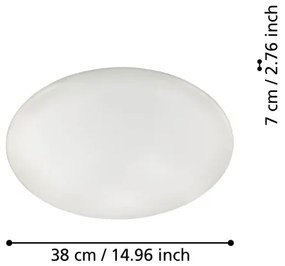 Plafonieră LED dimabilă TOTARI-Z LED/19,2W/230V Eglo 900084