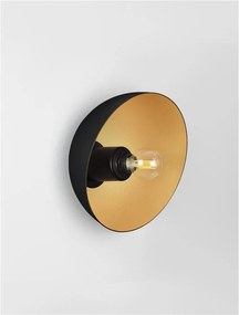Aplica stil decorativ ONIA negru/auriu, NVL-9695317
