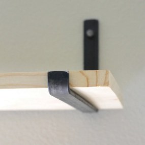 Raft Lam008 Black and Oak
