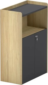 Dulap birou Lotus Natural 80x40x120 cm