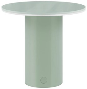 Veioză verde-mentă LED cu intensitate reglabilă (înălțime 18 cm) Fungo – Remember