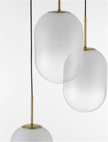 Lustra cu 3 pendule design modern CHRYSI