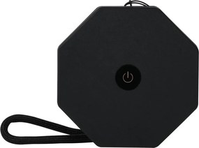 Decorațiune luminoasă albă/neagră portabilă cu USB ø 8 cm Twist – Gingko