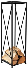 Suport pentru lemne de foc 34 x 34 x 111 cm