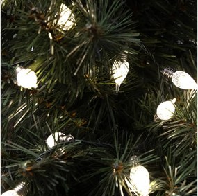 Ghirlandă LED de exterior LINE 200 LED, 12,75 m, IP44, alb cald