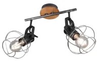 Plafoniera vintage 2 becuri E27 MADRAS 805300288 TRIO