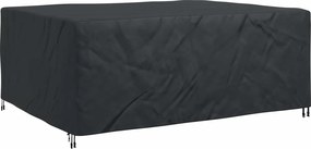 vidaXL Husă pentru mobilă Simplu Negru 220 x 190 x 85 cm 600D