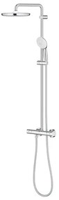 Coloana de dus cu termostat Grohe Tempesta 250 finisaj crom lucios