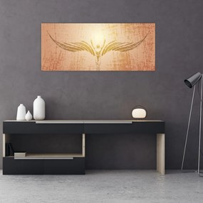Tablou - Abstracția angelică (120x50 cm)