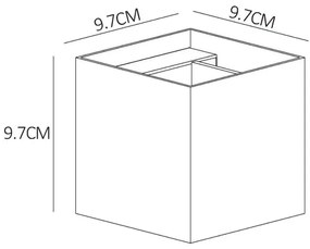 Aplică LED Lucide 09217/04/02 XIO 1xG9/4W/230V auriu