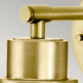 Aplică pentru baie 1xE27/60W/230V IP44 aurie Elstead BATH-MORVAH1-BB