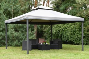 Pavilion gri de terasă Valencia 4x4 m Garden Point