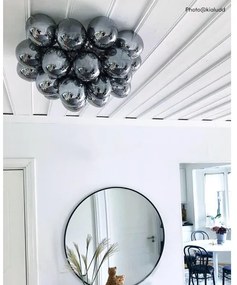 Plafonieră ByRydens 4202240-4505 GROSS 6xG9/5W/230V fumuriu/negru